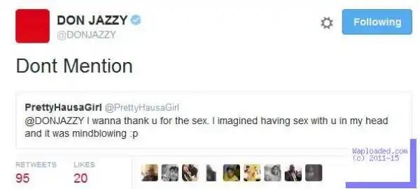 Read This Hilarious Exchange Between Don Jazzy And A Female Fan